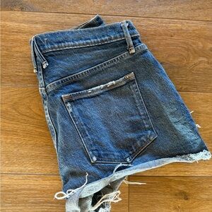 Good American Blue Denim Shorts
